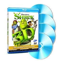 3D Blu-ray diskov Shrek 